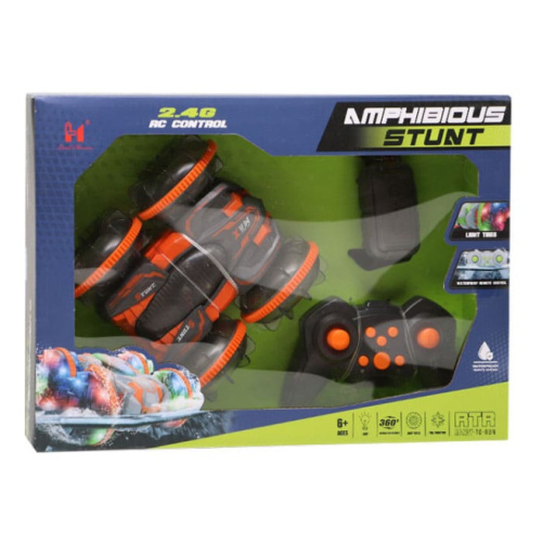 Mașină amfibie cu ceas telecomandă 822049