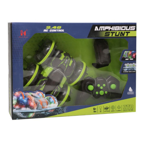 Mașină amfibie cu ceas telecomandă 822048