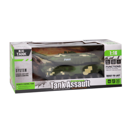 Tank 1:16 "German leopard 2A7", baterie, verde, 782017