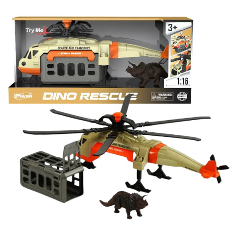 1:16 Helicopter cu dinozaur (lumină/sunet) WY960A