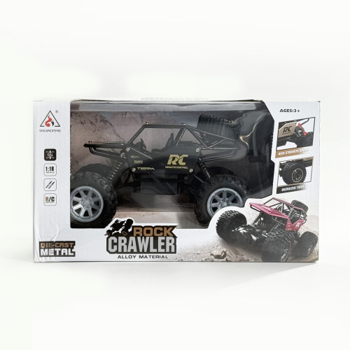 Mașină metalică "Rock Crawler" 1:18 cu telecomandă, acumulator 2029