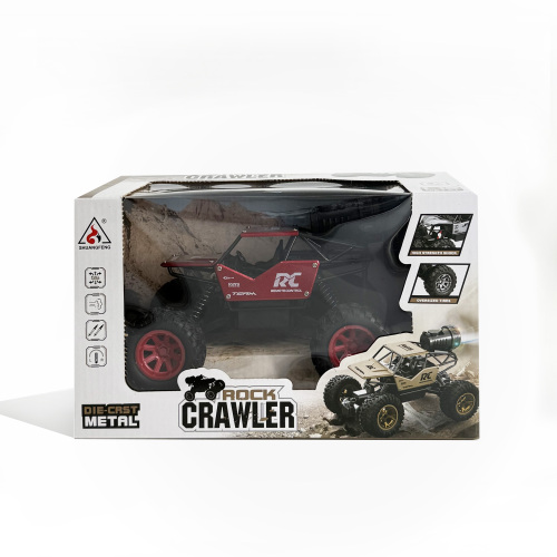 Mașină metalică "Rock Crawler Spray" 1:18 cu telecomandă, acumulator 2092