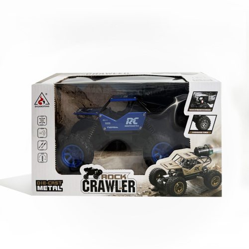 Mașină metalică "Rock Crawler Spray" 1:18 cu telecomandă, acumulator 2092