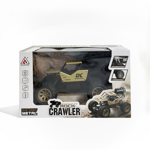 Mașină metalică "Rock Crawler Spray" 1:18 cu telecomandă, acumulator 2092