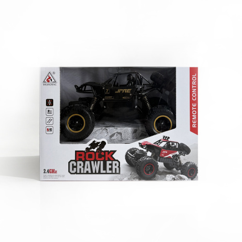 Mașină metalică "Rock Crawler Spray" în scară 1:18 cu telecomandă 2096