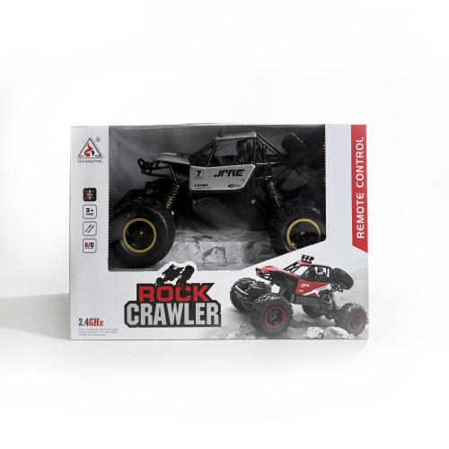 Mașină metalică "Rock Crawler Spray" în scară 1:18 cu telecomandă 2096