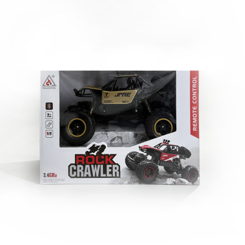 Mașină metalică "Rock Crawler Spray" în scară 1:18 cu telecomandă 2096