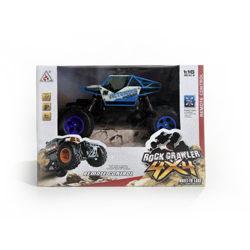 Mașină metalică „Rock Crawler” 1:16 cu telecomandă, baterie 6248