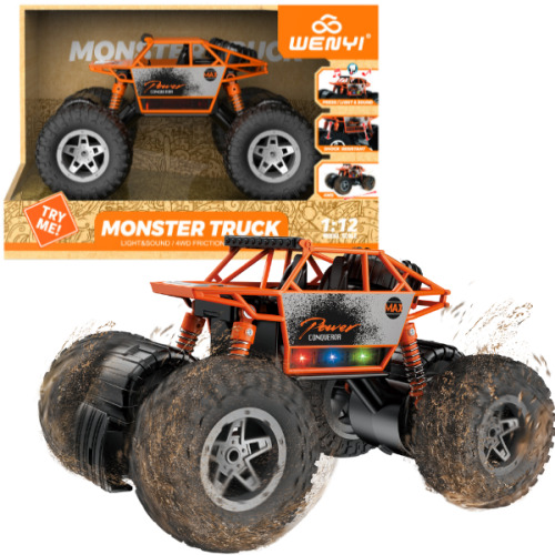 1:12 Vehicul de teren cu inerție (lumină/sunet) WY663B