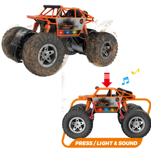 1:12 Vehicul de teren cu inerție (lumină/sunet) WY663B