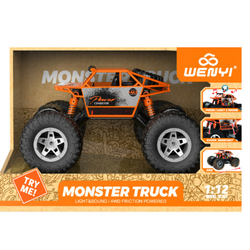 1:12 Vehicul de teren cu inerție (lumină/sunet) WY663B