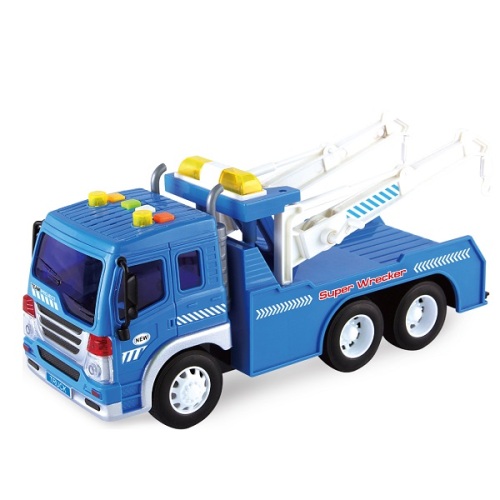 1:16 Camion cu macara cu fricțiune (lumini /sunete) WY330B