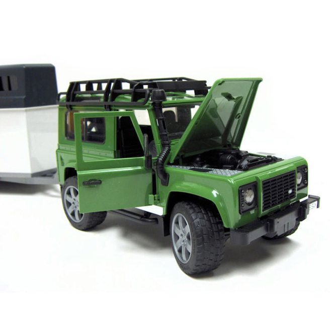 Mașină Land Rover Defender Station cu remorcă pentru cai, 42277