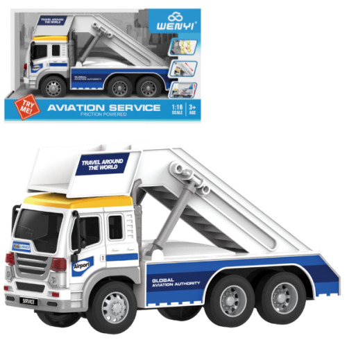 1:16 Vehicul de serviciu aeroportuar (lumini /sunete) WY290A
