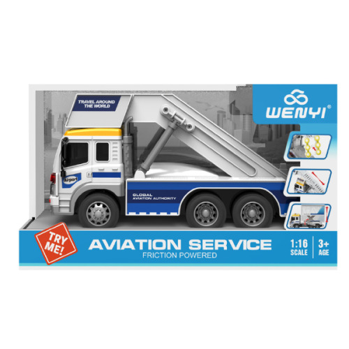 1:16 Vehicul de serviciu aeroportuar (lumini /sunete) WY290A