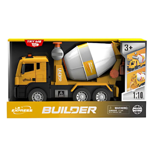 1:10 Camion-betonier cu fricțiune (lumini /sunete) WY1111A