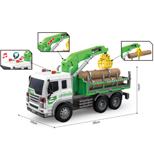 1:16 Camion cu lemne și inerție (lumini /sunete) 36247