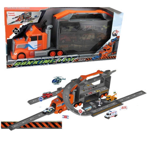 1:64 Set de joacă: „Parcare cu Remorcă” XG879-114