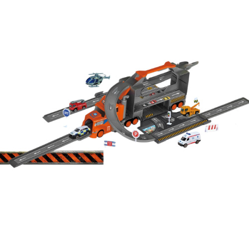 1:64 Set de joacă: „Parcare cu Remorcă” XG879-114