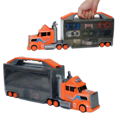 1:64 Set de joacă: „Parcare cu Remorcă” XG879-114