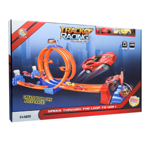 Set de joc parcare „Track Racing” cu 2 mașini, 742039