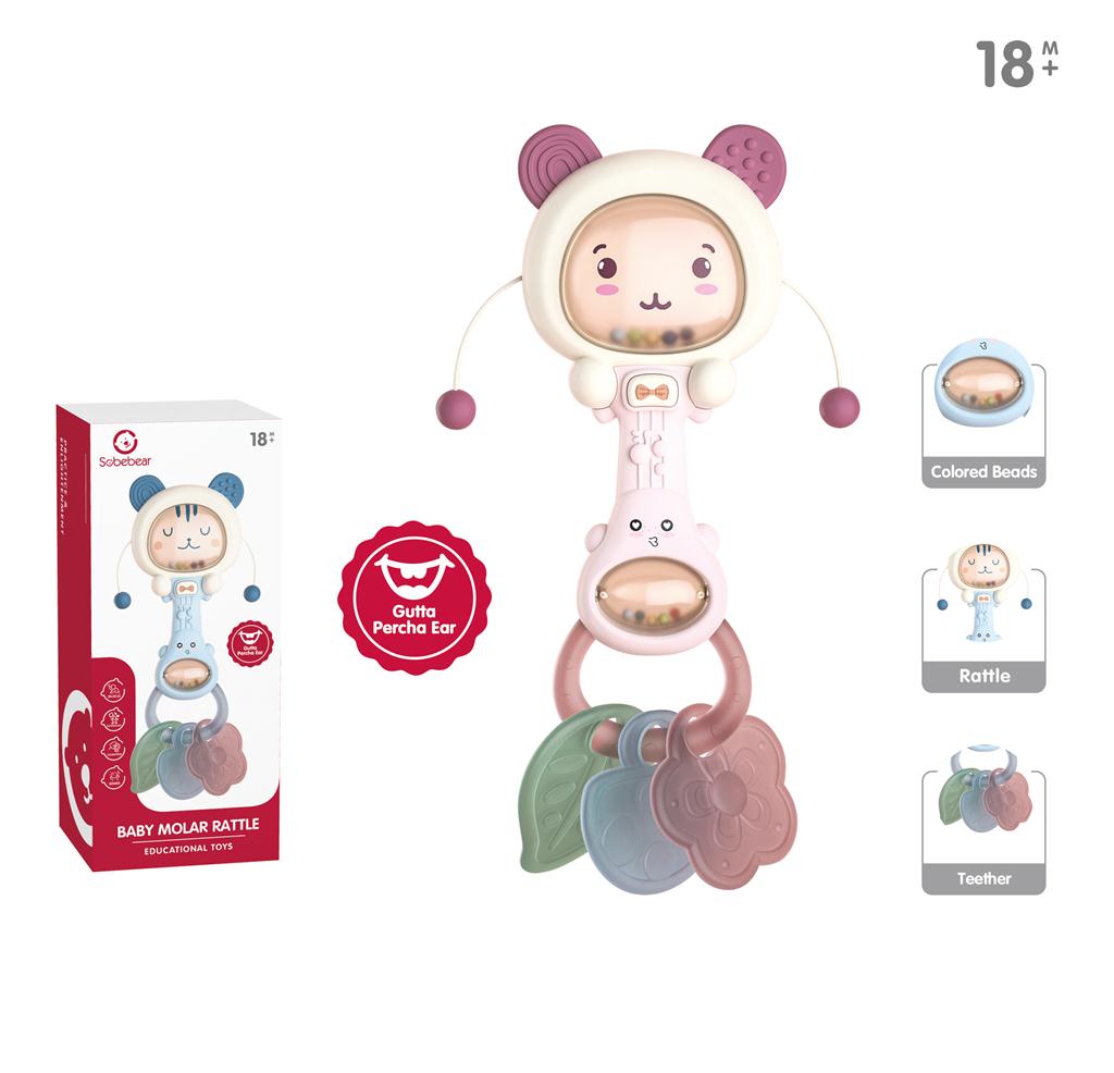 Jucărie zornăitoare cu accesoriu de dentiție YL1022-19