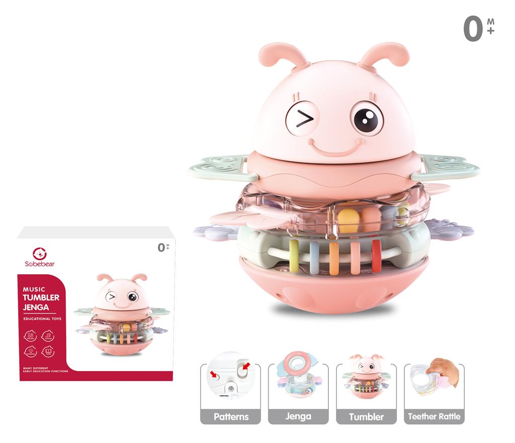 Jucărie muzicală în formă de albină, YL505-6