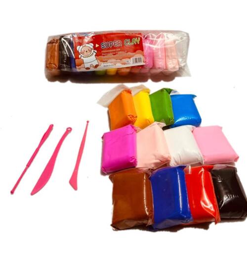 Plastilina cu aer 12 culori 1457