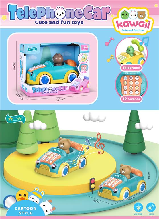 Telefon auto Bear JH626-81