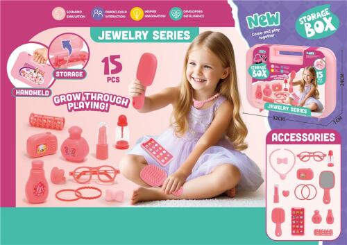 Set de joacă pentru frumusețe 15 piese DL-9983