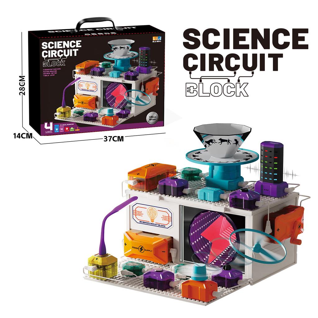 Set de construcție științific cu 45 de piese D4010