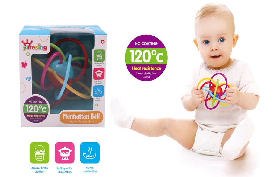 Детская погремушка " Manhattan Ball", YL1011C