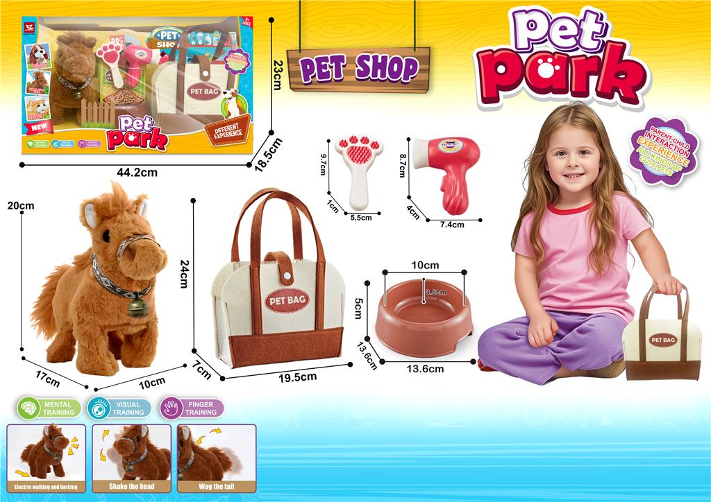 Set de joacă cu un cal 104-3