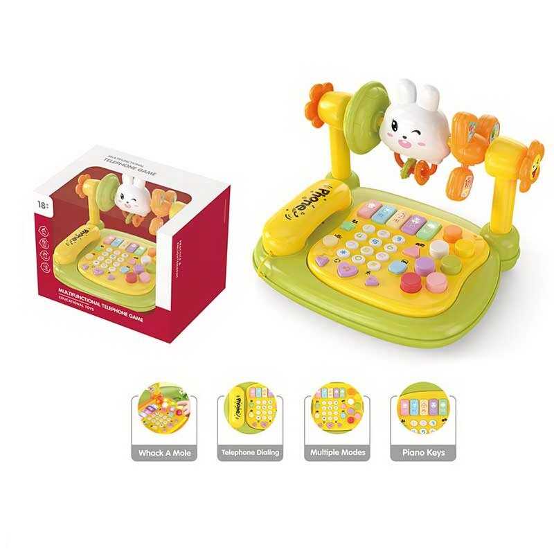 Jucărie interactivă tip pian cu telefon, YL78927
