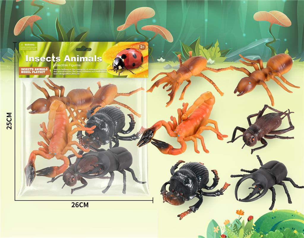 Set de 6 insecte 2121-85L
