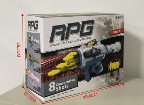 Lansator de rachete de jucărie cu lumină/sunet 901-1A