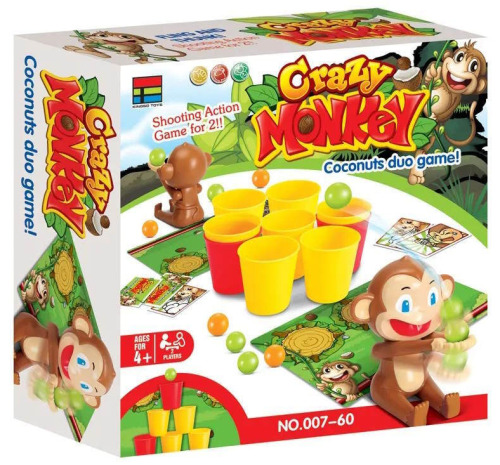 Joc educativ de masă Richi Crazy monkey 91726