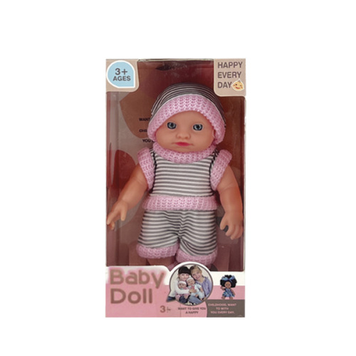 Păpușă bebeluș de 16 cm în costum R959