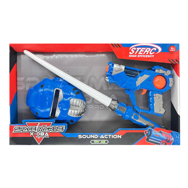 Pistol spațial cu mască Playset 6823C
