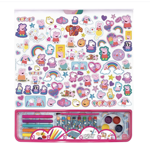 Set de creație 5 în 1 "Purcelușa Peppa''