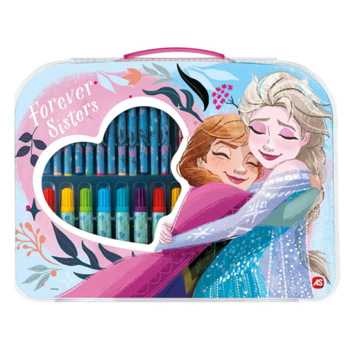 Set pentru desen în valiză Frozen, 34 articole 1023-66223
