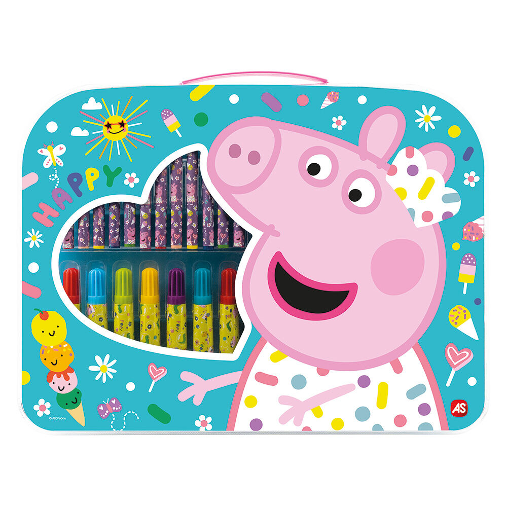 Набор для рисования в чемодане Peppa 1023-66228