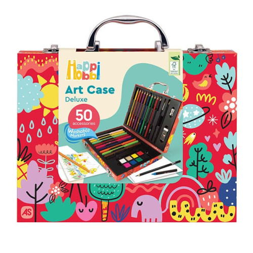 Set de desen HappiHobbi, Deluxe, 50 unități 1038-82060