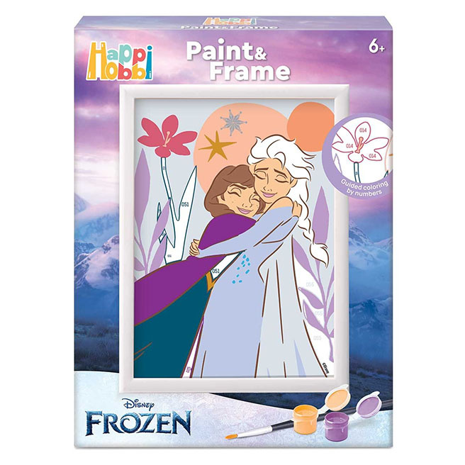 Pictură pe numere "Frozen” Happi Hobbi 1038-41034