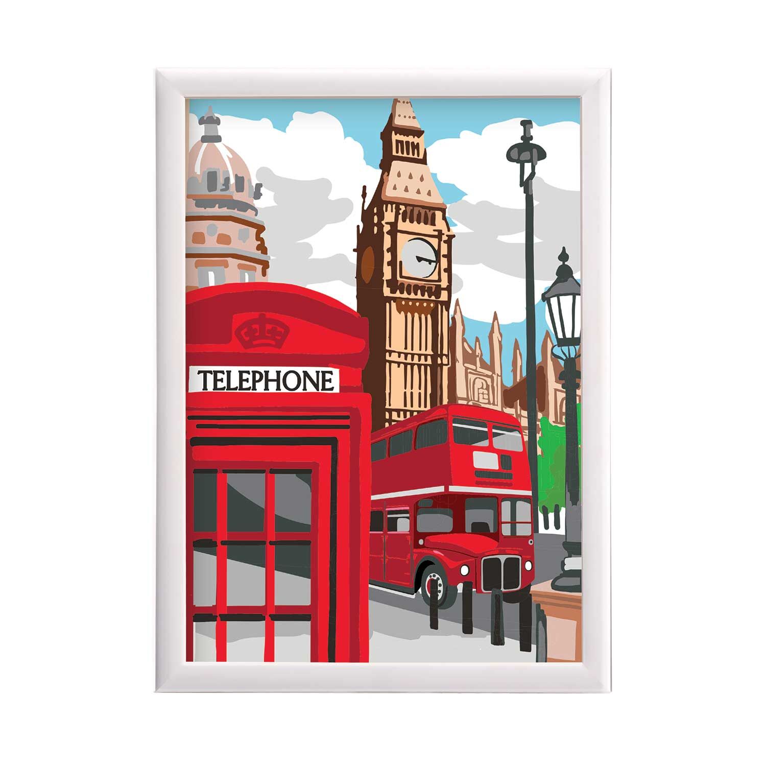 Pictură după numere – Majestic London 1038-41023