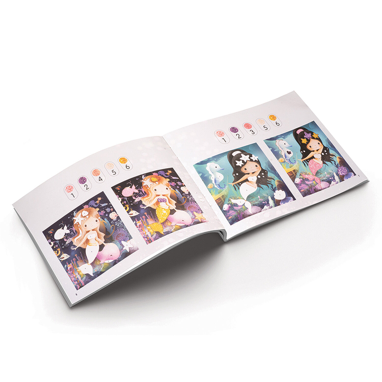 HappiHobbi Art Mărgele de cristal Sirene pentru copii 1038-21047