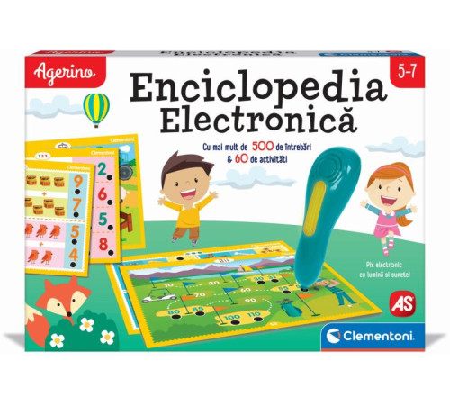 Jocul educațional Agerino „Enciclopedia electronică” (română) 1020-50912