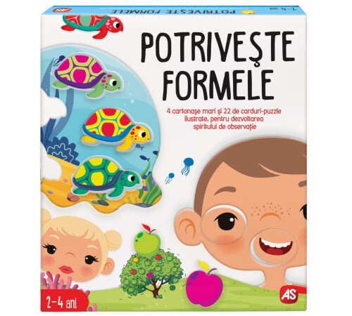 Joc educativ Agerino "Potriveste Formele" (RO) 1024-50655