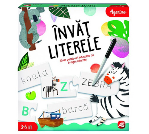 Joc de societate Agerino "Învăț Literele" (RO) 1024-50355