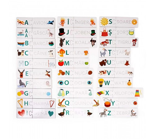 Joc de societate Agerino "Învăț Literele" (RO) 1024-50355